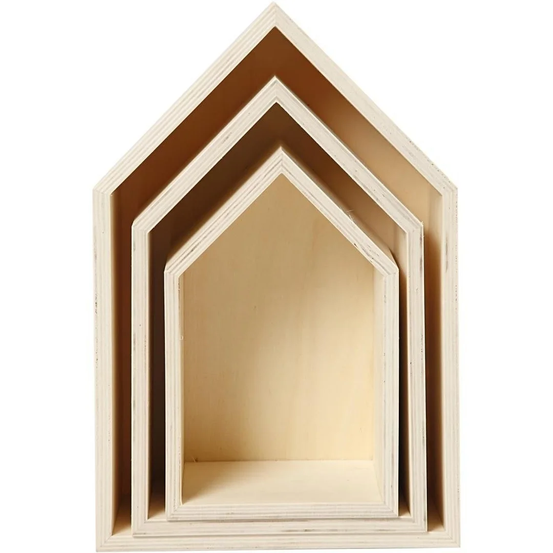 Pudełka Domki H: 20, 25 i 31 cm — zdjęcie 4