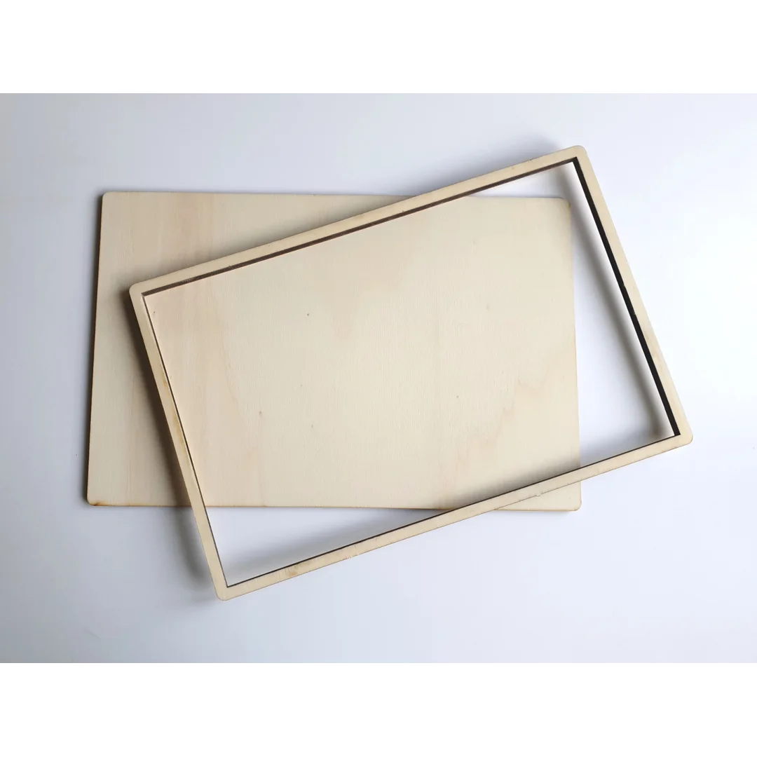Taca Prostokątna ze sklejki 195x295 mm — zdjęcie 2