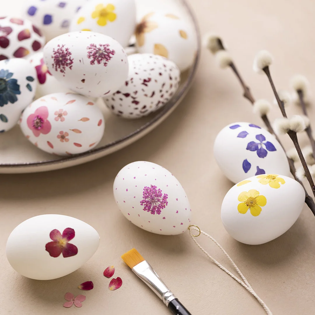 Zestaw do decoupage Jajka w kwiatach — zdjęcie 5