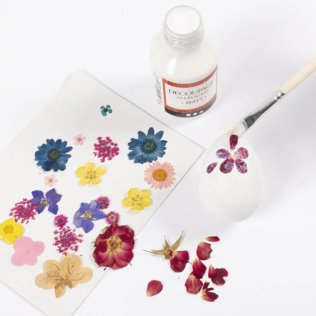 Zestaw do decoupage Jajka w kwiatach — zdjęcie 6