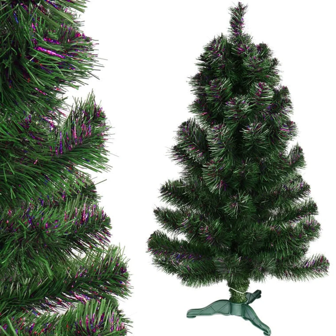 Choinka Fluorescencyjna Jagoda 90 cm w Kolorze Różowym