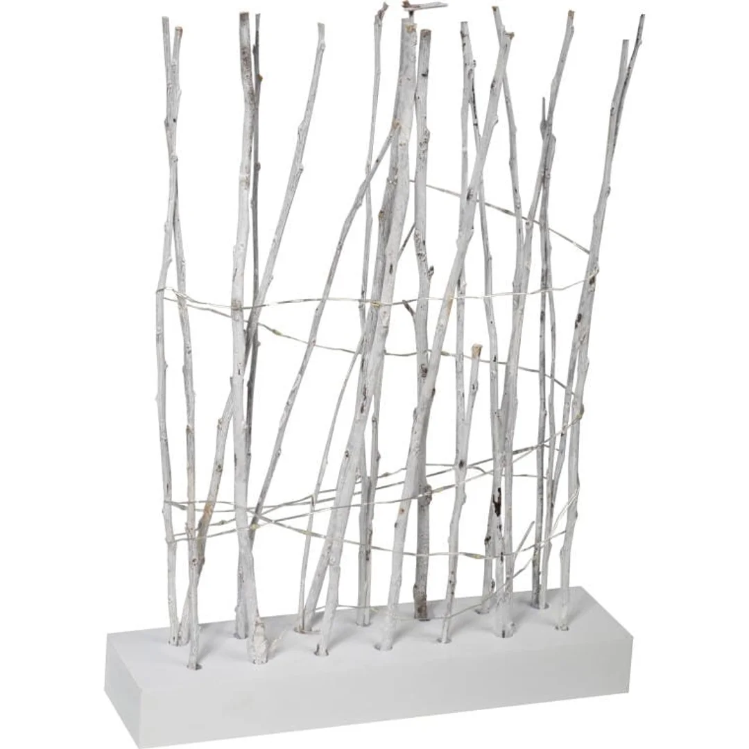Dekoracja - gałązki z lampkami LED 28 cm