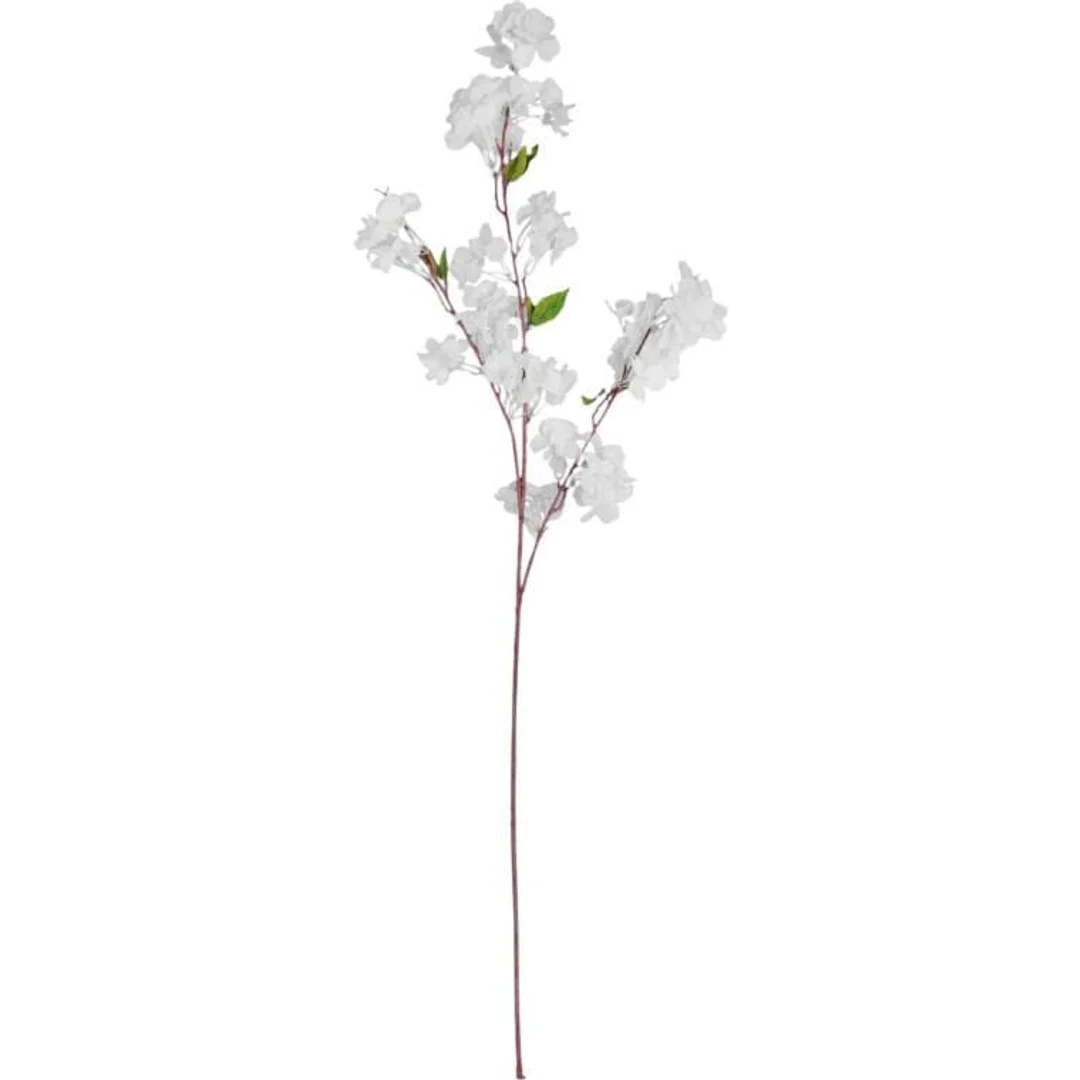 Gałązka JABŁONI 110 cm w kolorze BIAŁYM