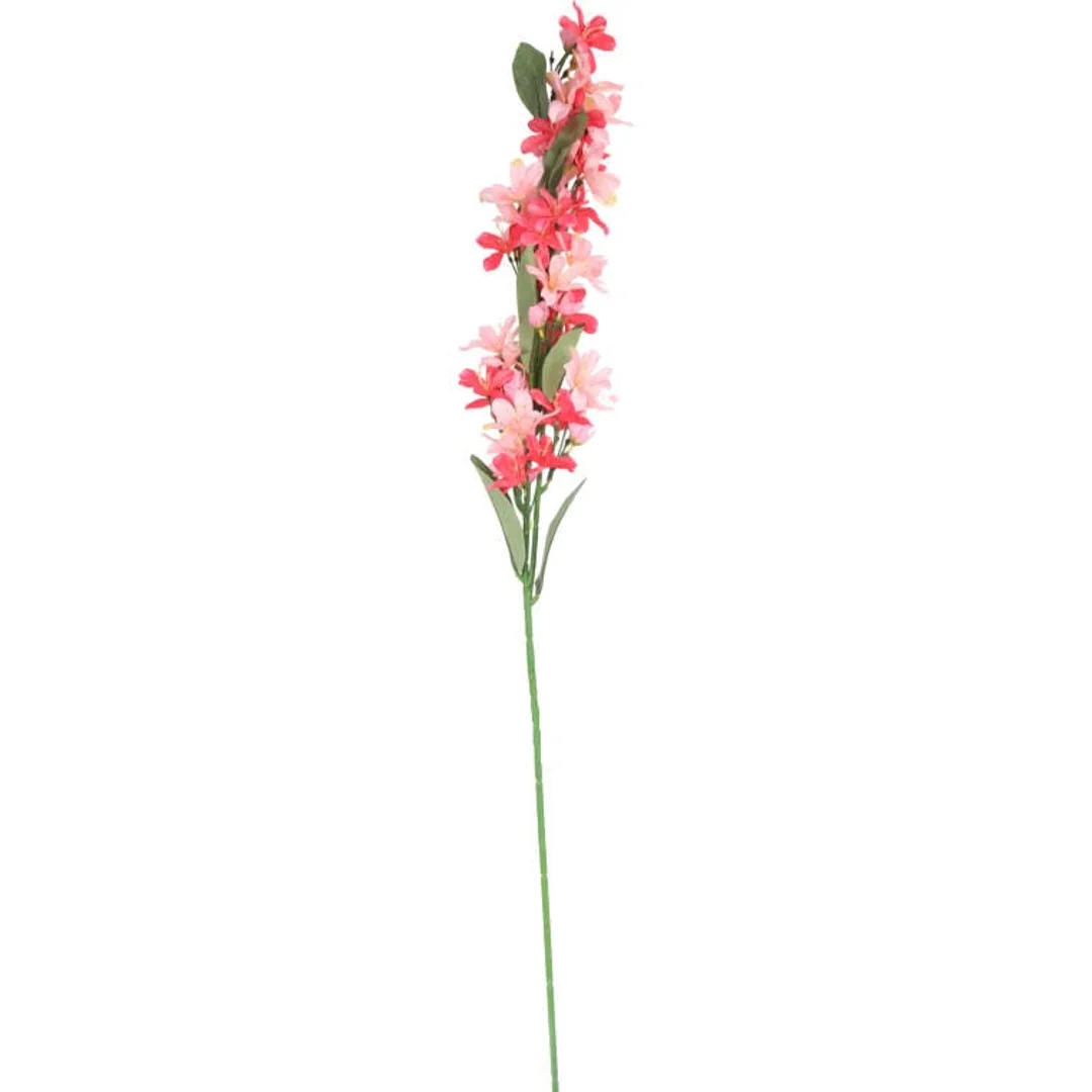 Gałązka z 5 różowymi azaliami o długości 90 cm