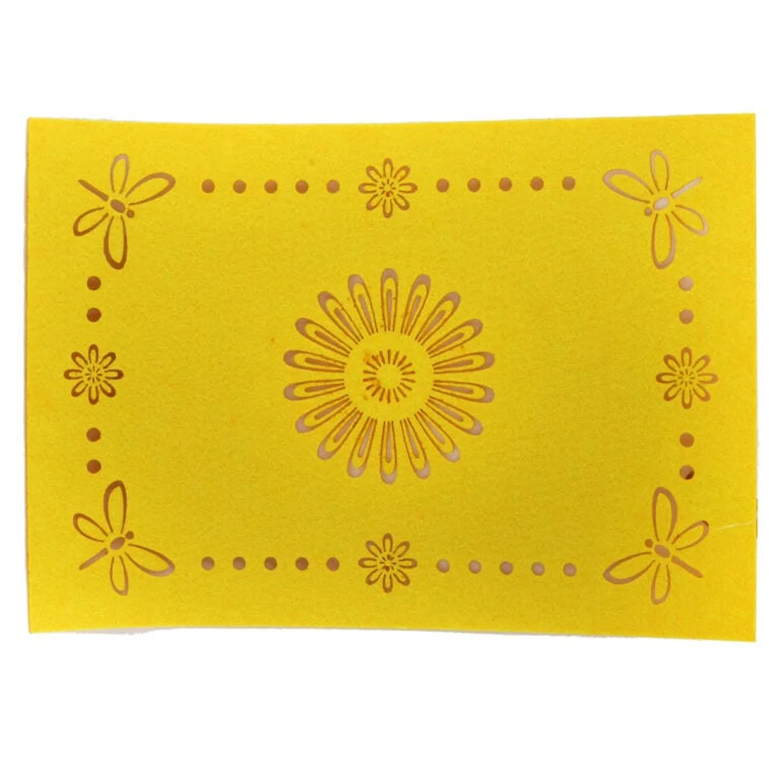 Podkładka WIELKANOCNA serweta mata filcowa 40x30cm żółta