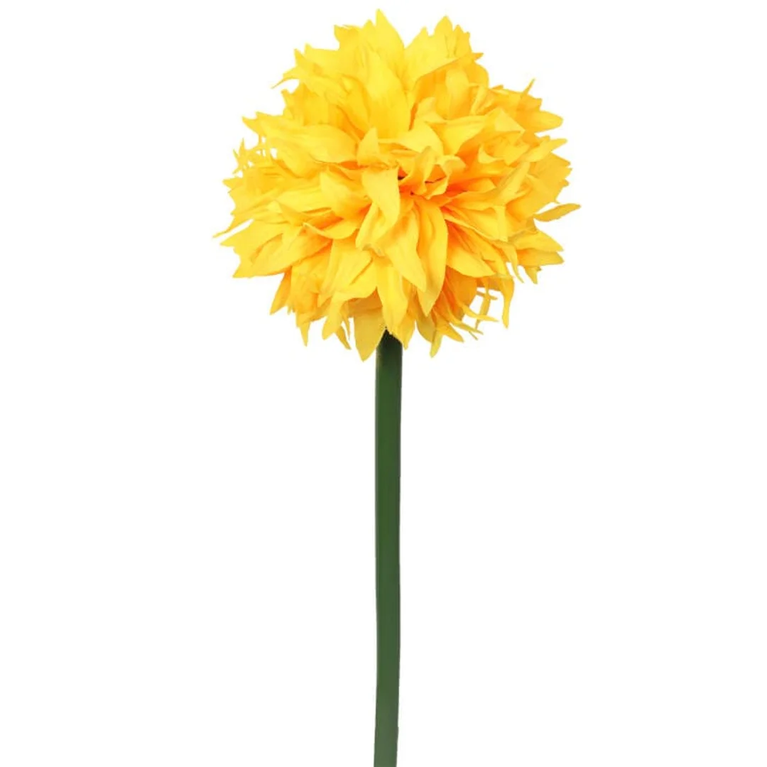 Sztuczny Kwiat Czosnek Żółty, Wysokość 78 cm