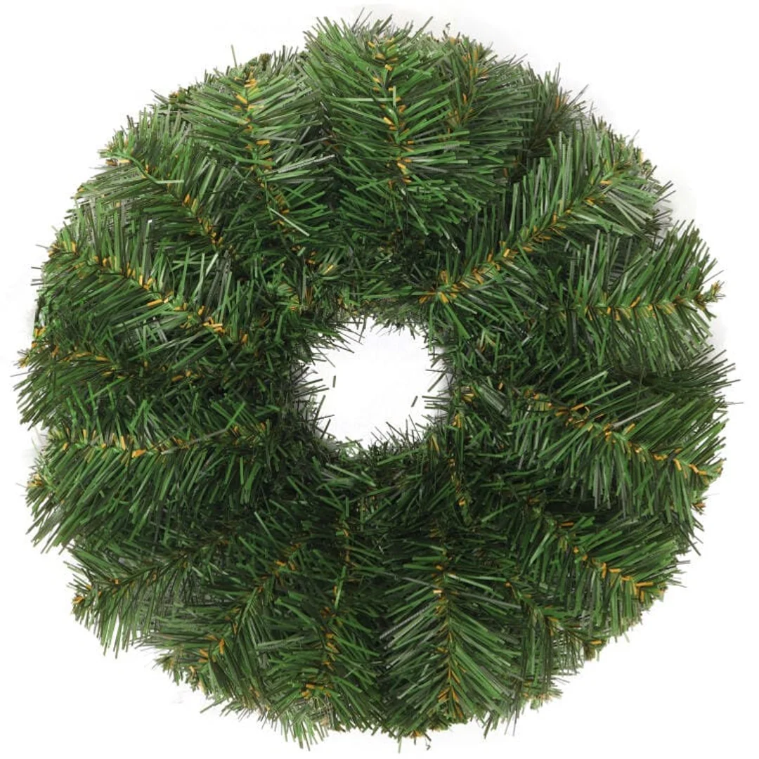 Wianek Świerkowy Naturalny Zielony 35 cm - Produkcja Własna
