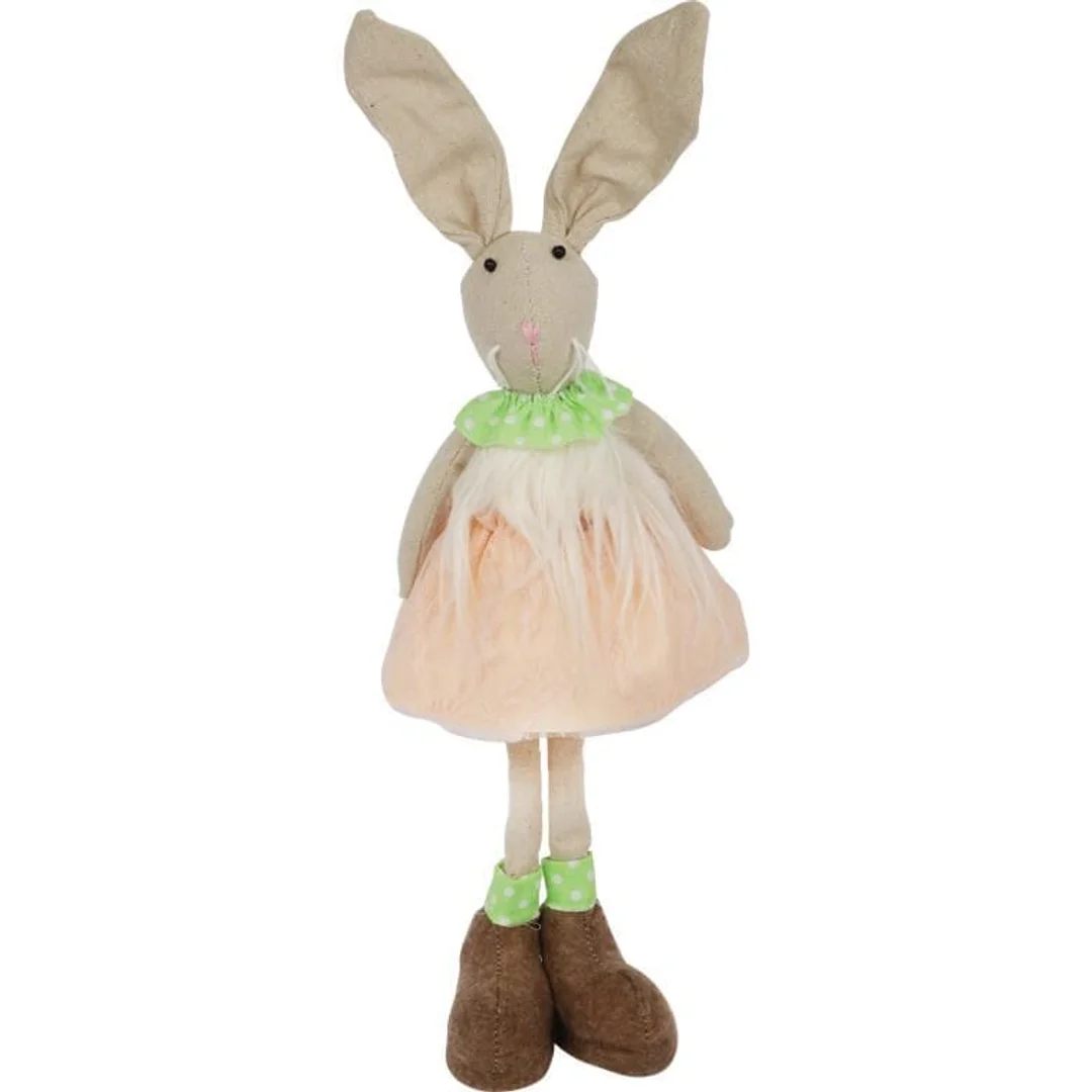 ZAJĄC W SUKIENCE FIGURKA STOJĄCA 50 CM