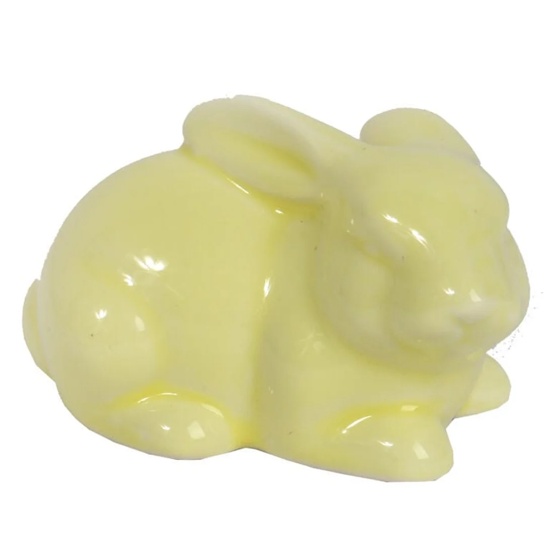 ZAJĄCZEK CERAMICZNY FIGURKA ZIELONA 7CM