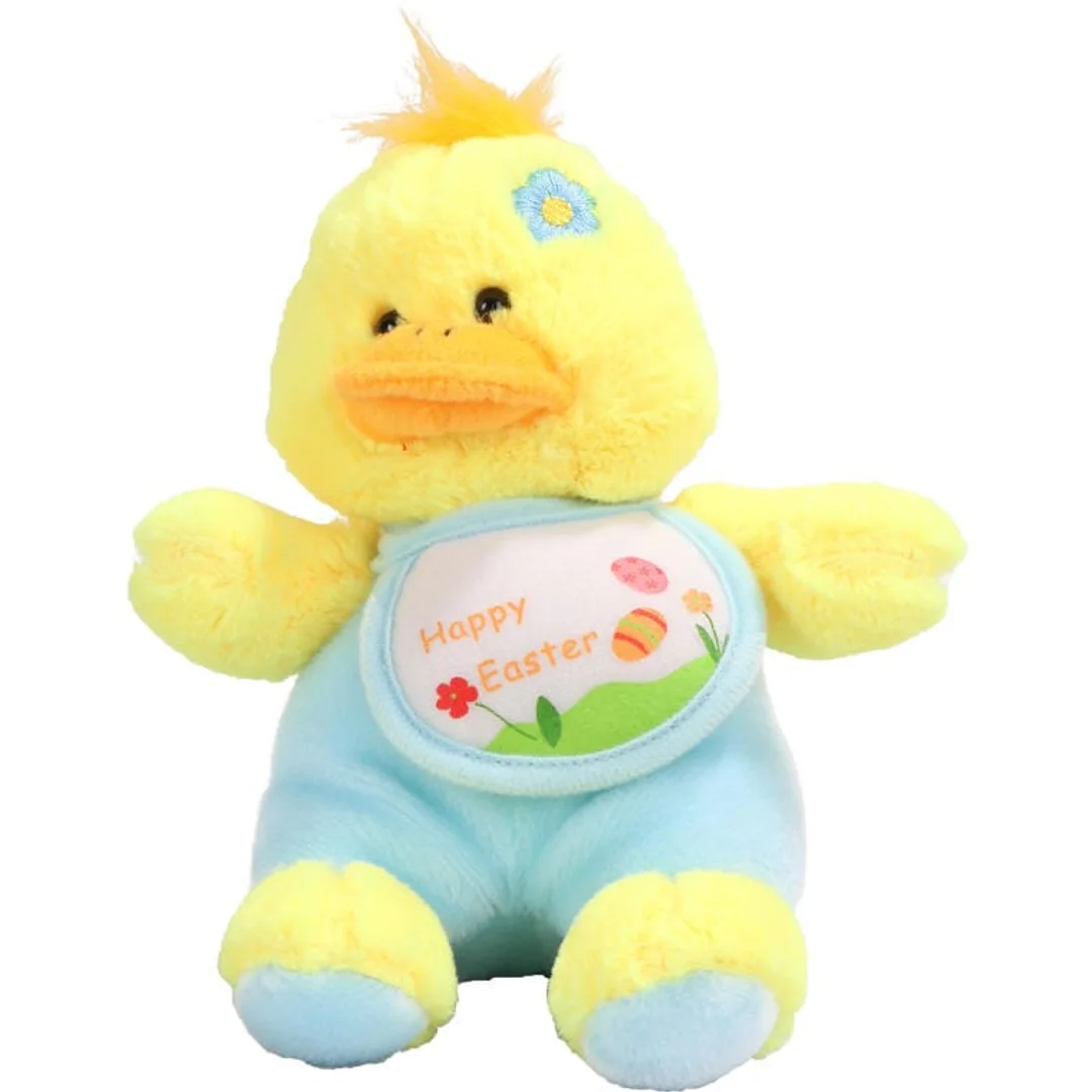 Żółty Pluszak Dekoracyjny na Wielkanoc, 20 cm