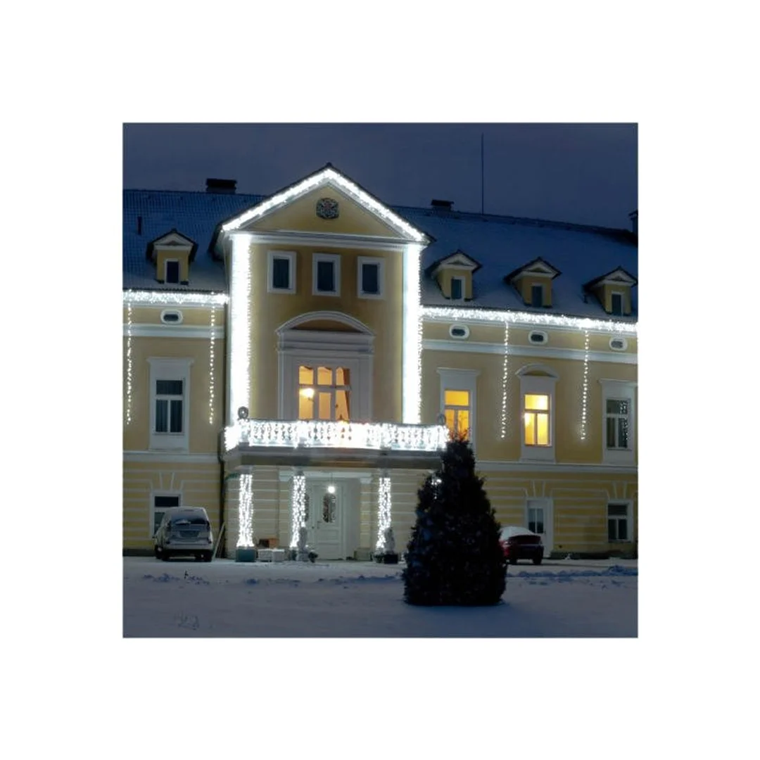 100 LED Zimne Białe Lampki Choinkowe - Wewnętrzne, Energooszczędne, Bezpieczne, Z Miedzianymi Przewodami, Polska Dystrybucja — zdjęcie 5