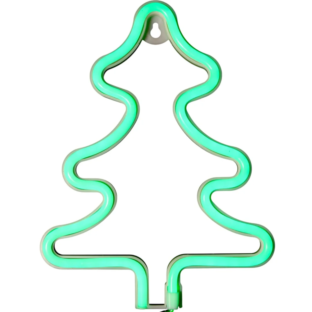 BOŻONARODZENIOWA DEKORACJA ŚWIETLNA LED - NEON CHOINKA 23 CM — zdjęcie 4