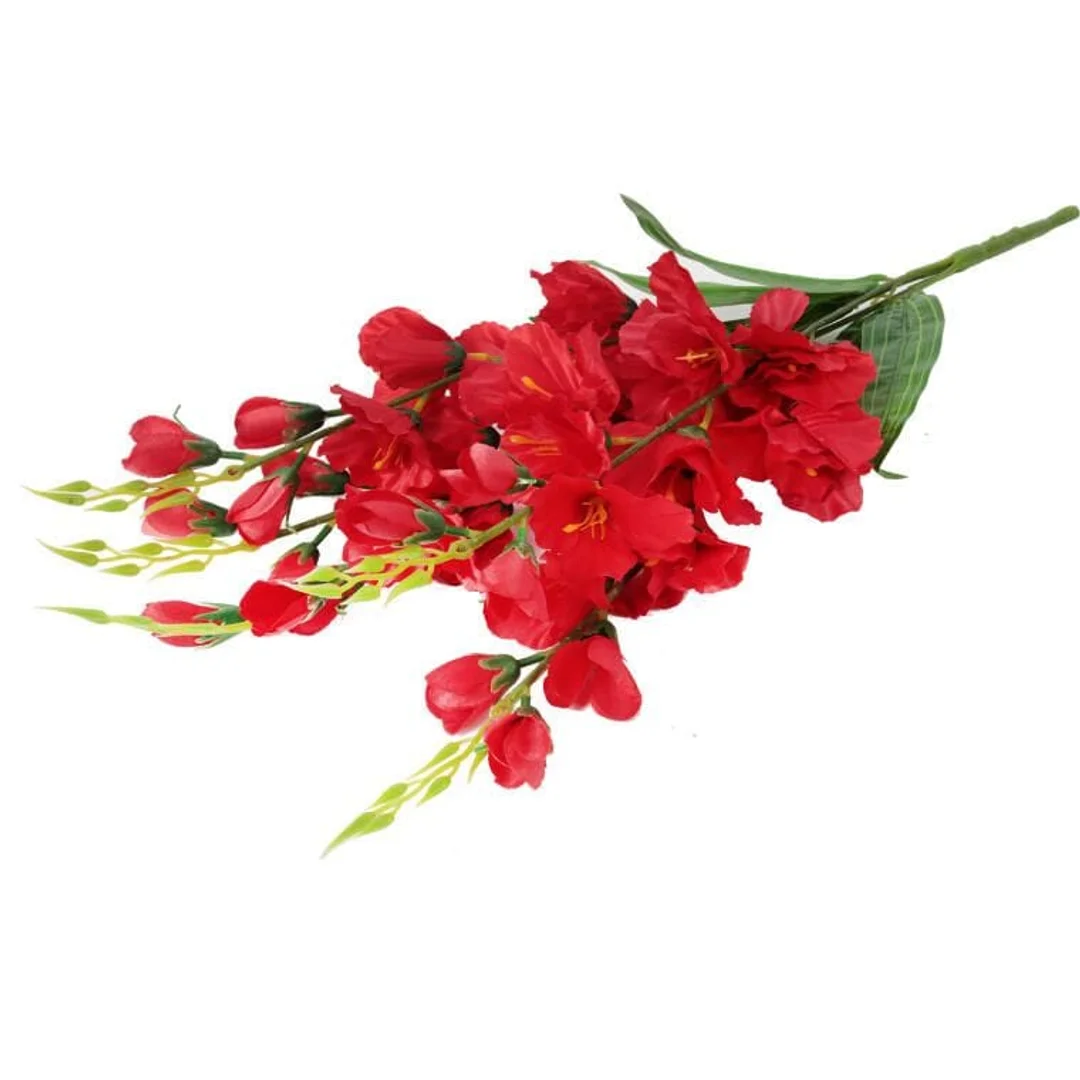 Bukiet 5 czerwonych Gladioli o Wysokości 60 cm — zdjęcie 3