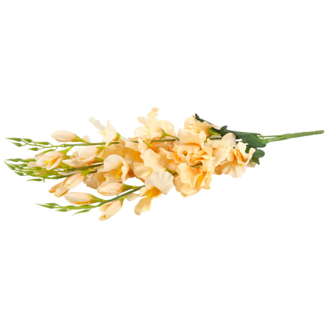 BUKIET 5 GAŁĄZEK MIECZYKÓW czerwona GLADIOLA 67 cm — zdjęcie 9