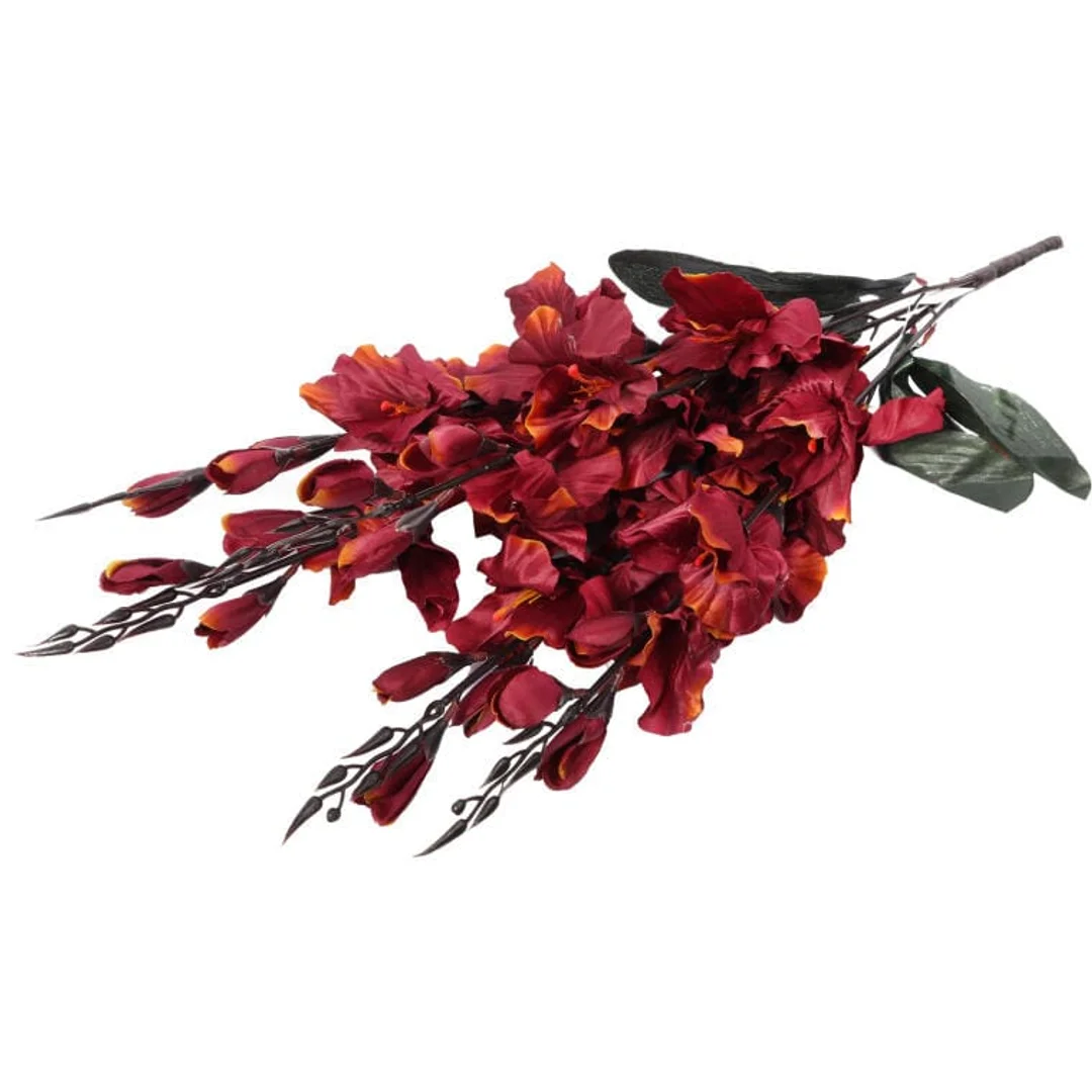Bukiet 5 gladioli borodowo żółtych — zdjęcie 3