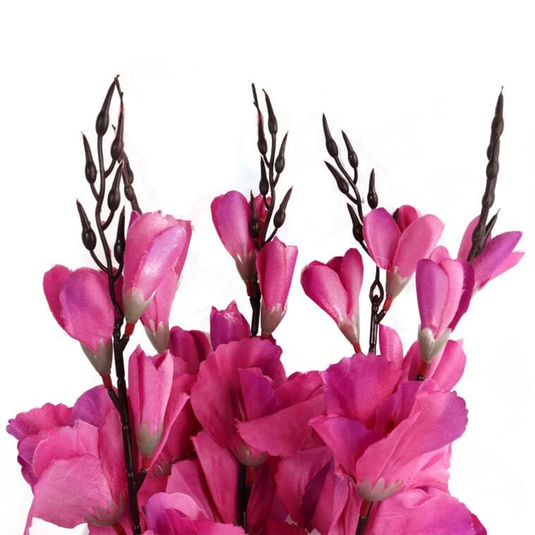 Bukiet 5 gladioli ciemno różowych — zdjęcie 2