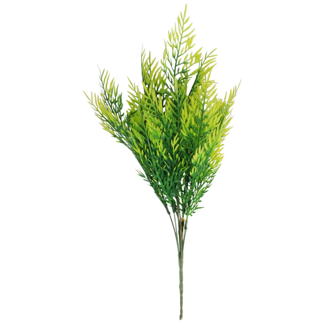 BUKIET 7 GAŁĄZEK ASPARAGUSA 45 CM ZIELONY — zdjęcie 2