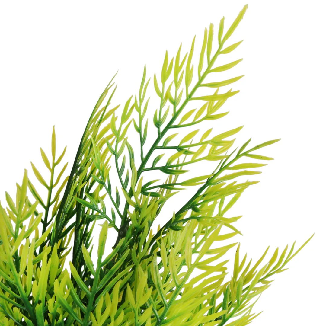 BUKIET 7 GAŁĄZEK ASPARAGUSA 45 CM ZIELONY — zdjęcie 3