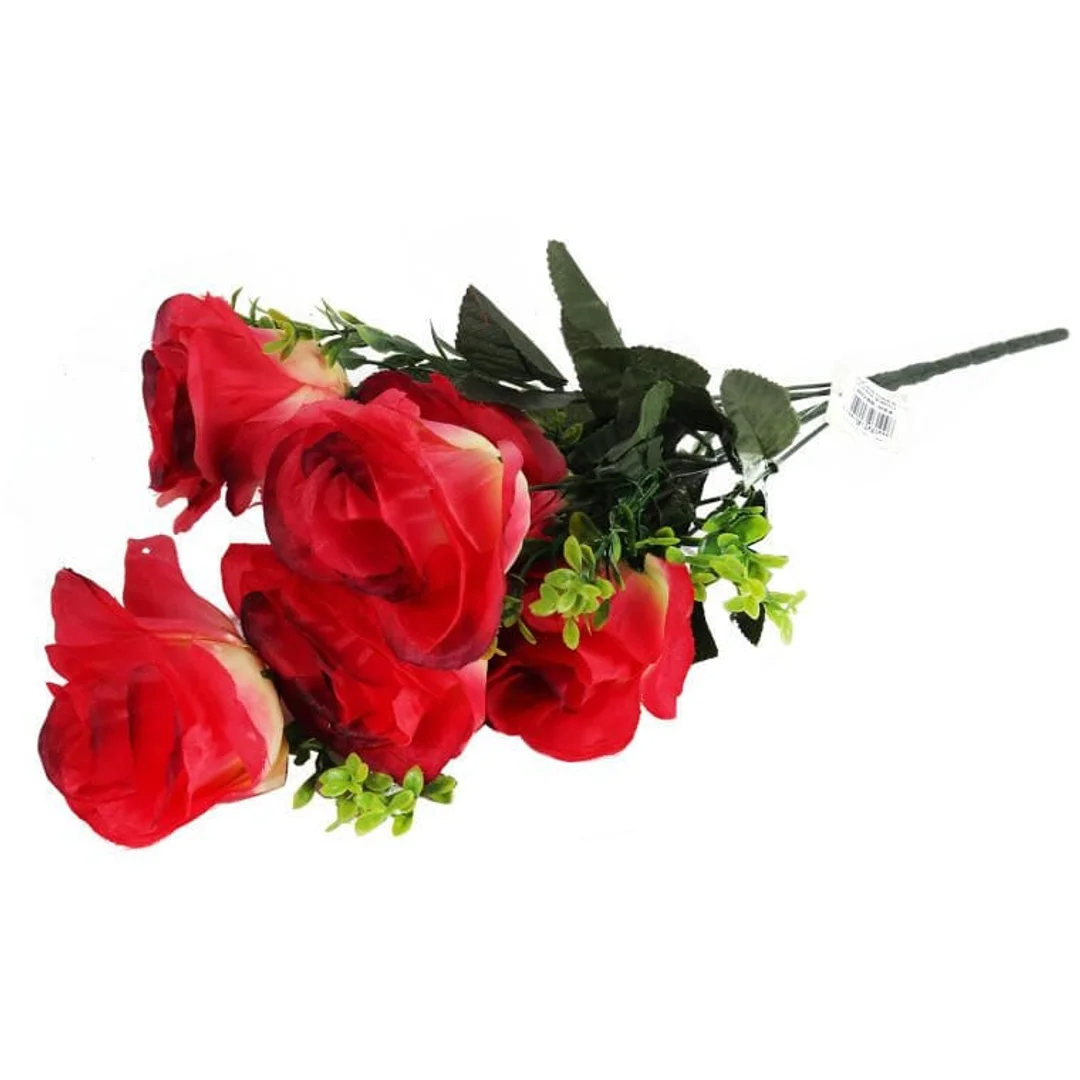 Bukiet 7 róż 54 cm kolor czerwony — zdjęcie 3
