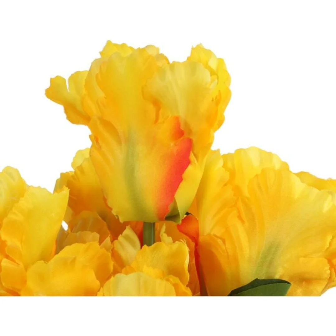 Bukiet 7 TULIPANÓW PAPUZICH 54 cm ŻÓŁTY — zdjęcie 2