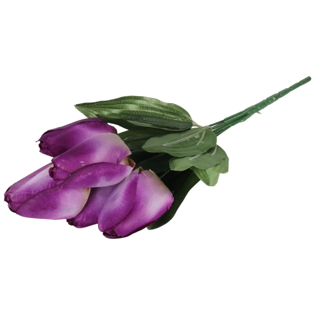 BUKIET 7 TULIPANÓW pomarańczowy 34 cm — zdjęcie 29