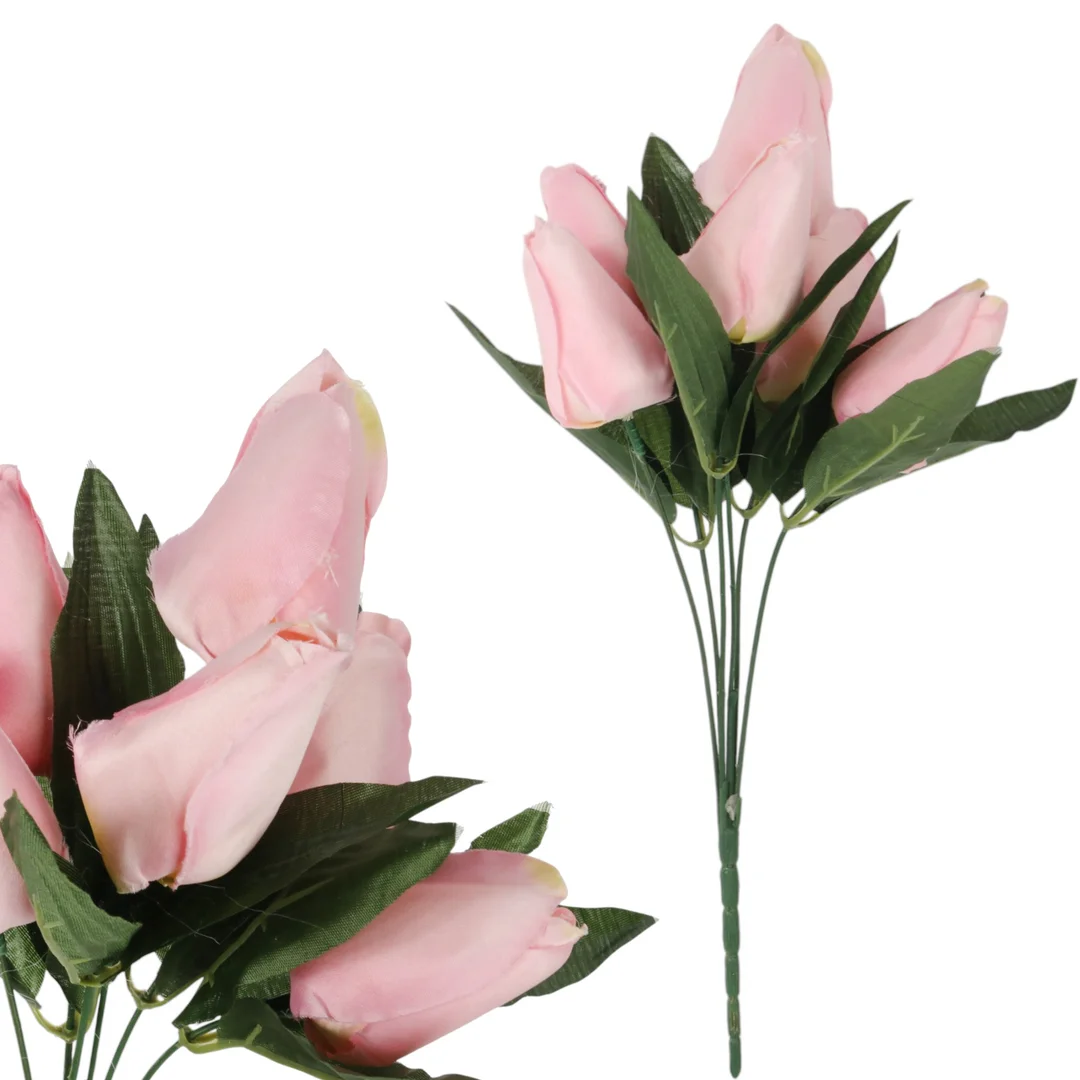 BUKIET 7 TULIPANÓW pomarańczowy 34 cm — zdjęcie 36