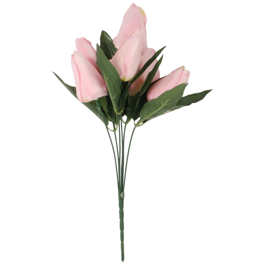 BUKIET 7 TULIPANÓW pomarańczowy 34 cm — zdjęcie 37