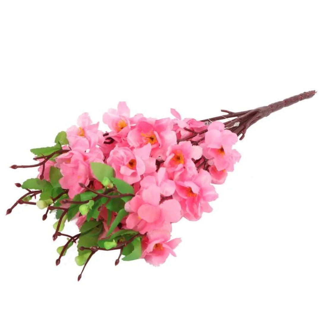 Bukiet 9 JABŁONI w kolorze JASNO RÓŻOWYM 38 cm — zdjęcie 3