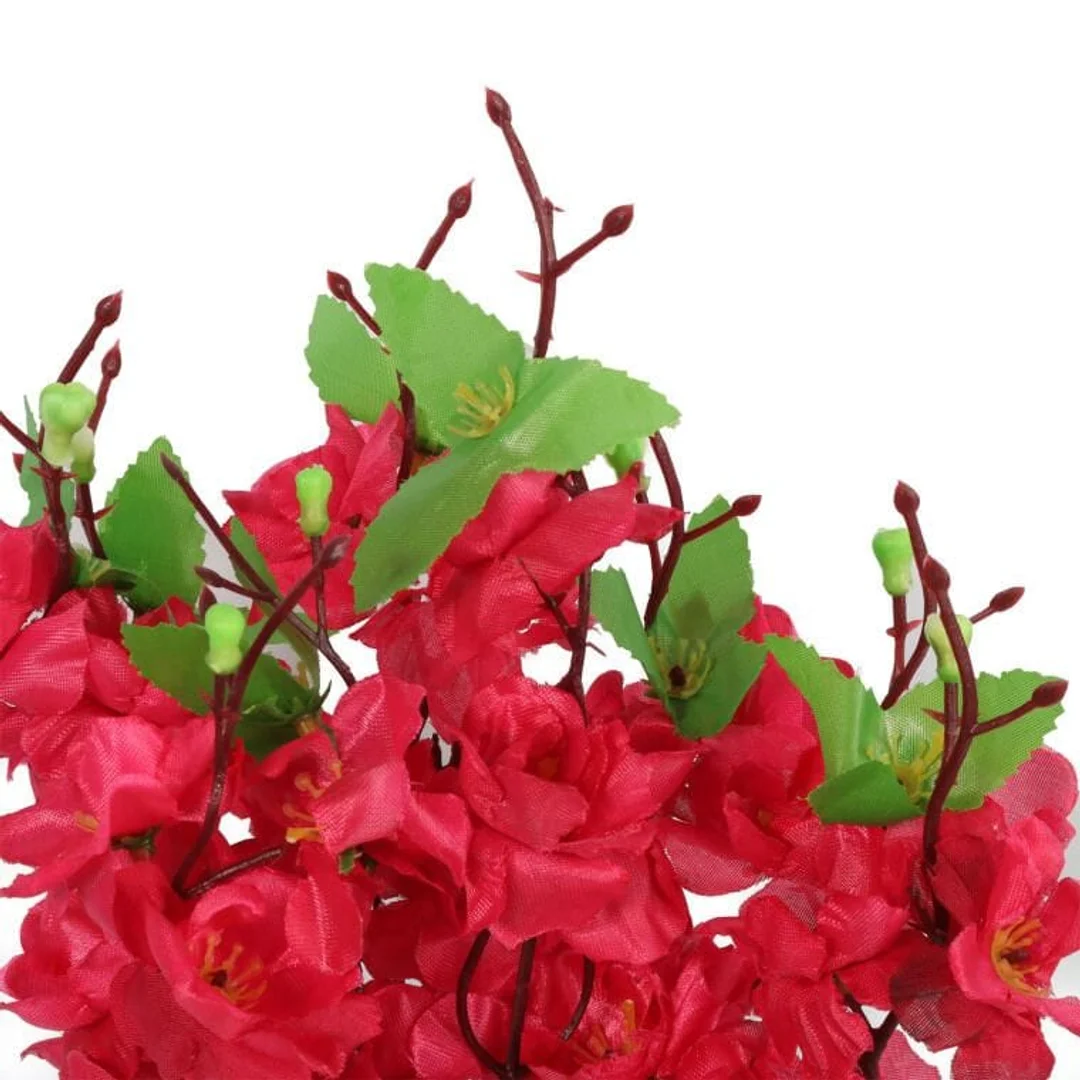 Bukiet 9 JABŁONI w kolorze RÓŻOWYM 38 cm — zdjęcie 2