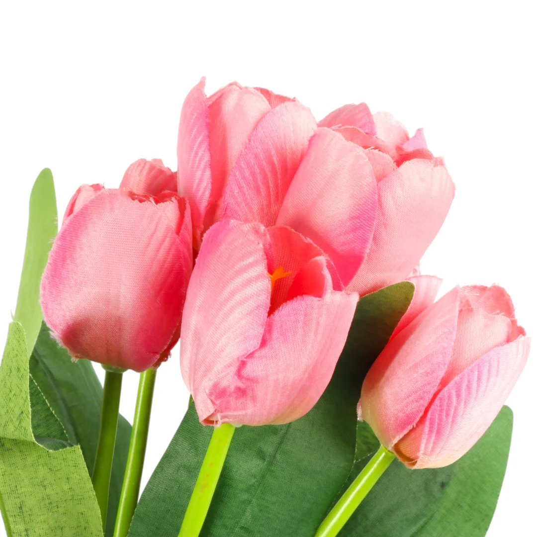 Bukiet 9 TULIPANÓW w kolorze ŻÓŁTYM 40 cm — zdjęcie 13
