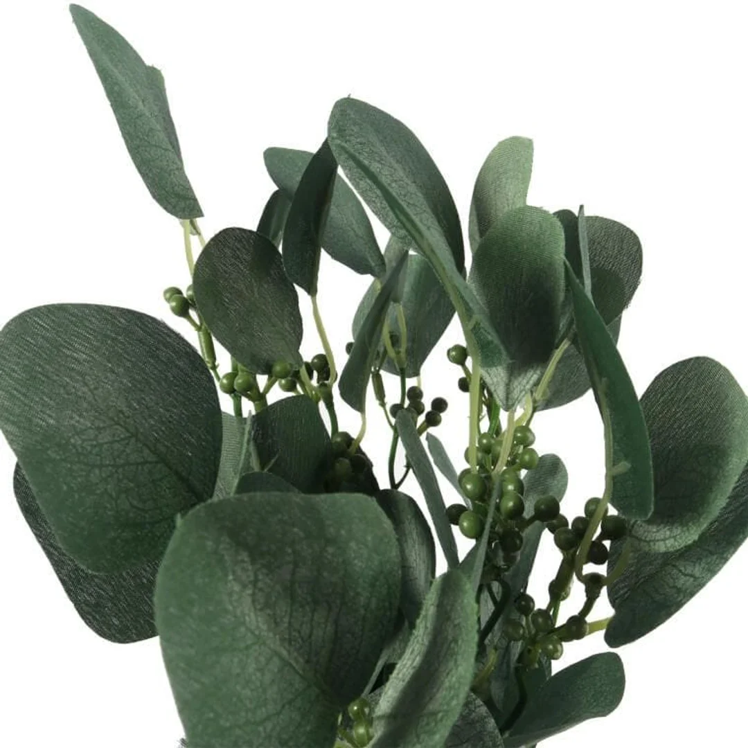 Bukiet liści jabłoni w kolorze CIEMNO ZIELONYM 52 cm — zdjęcie 2
