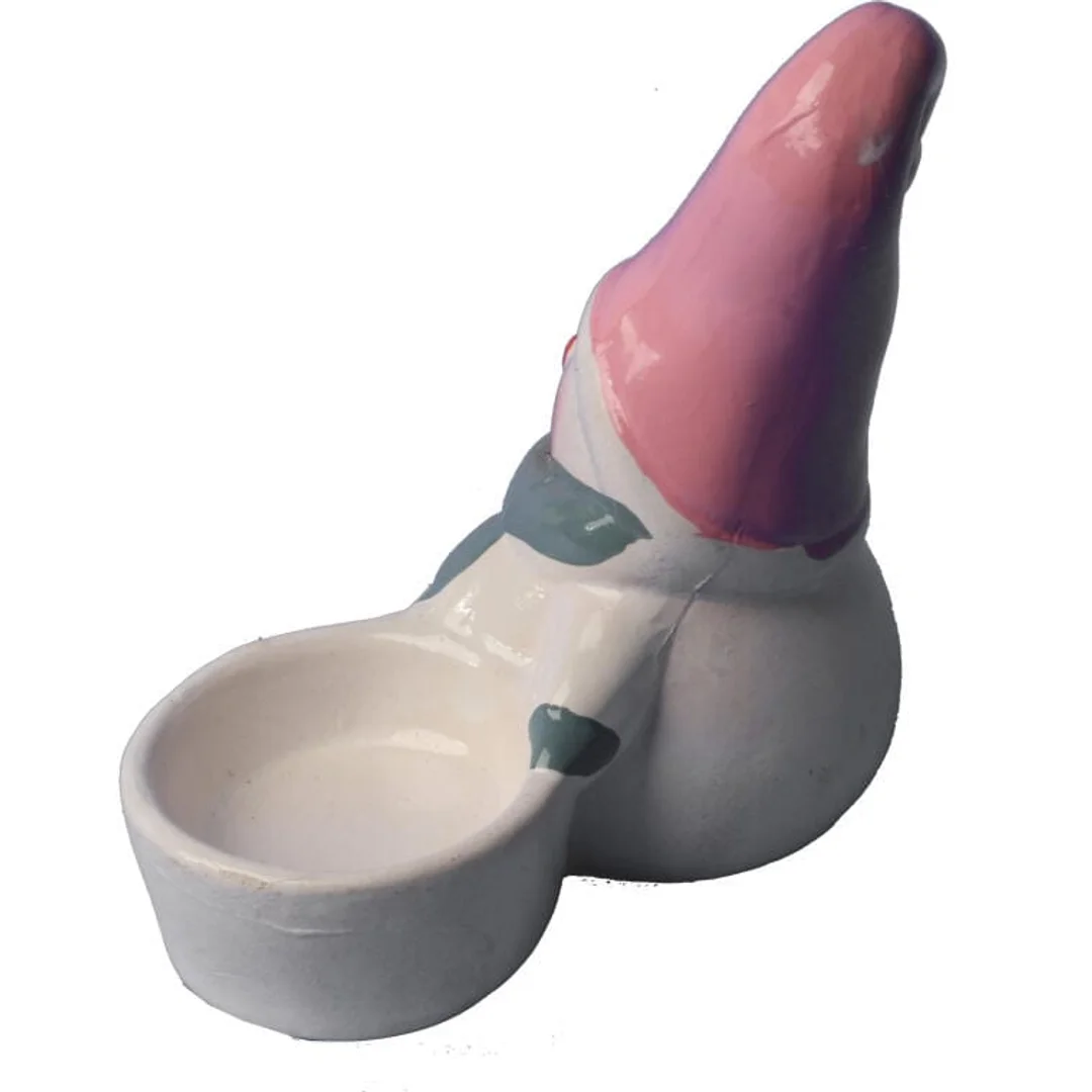 Ceramiczna ozdoba świąteczna BAŁWAN z podstawką na tealight — zdjęcie 3