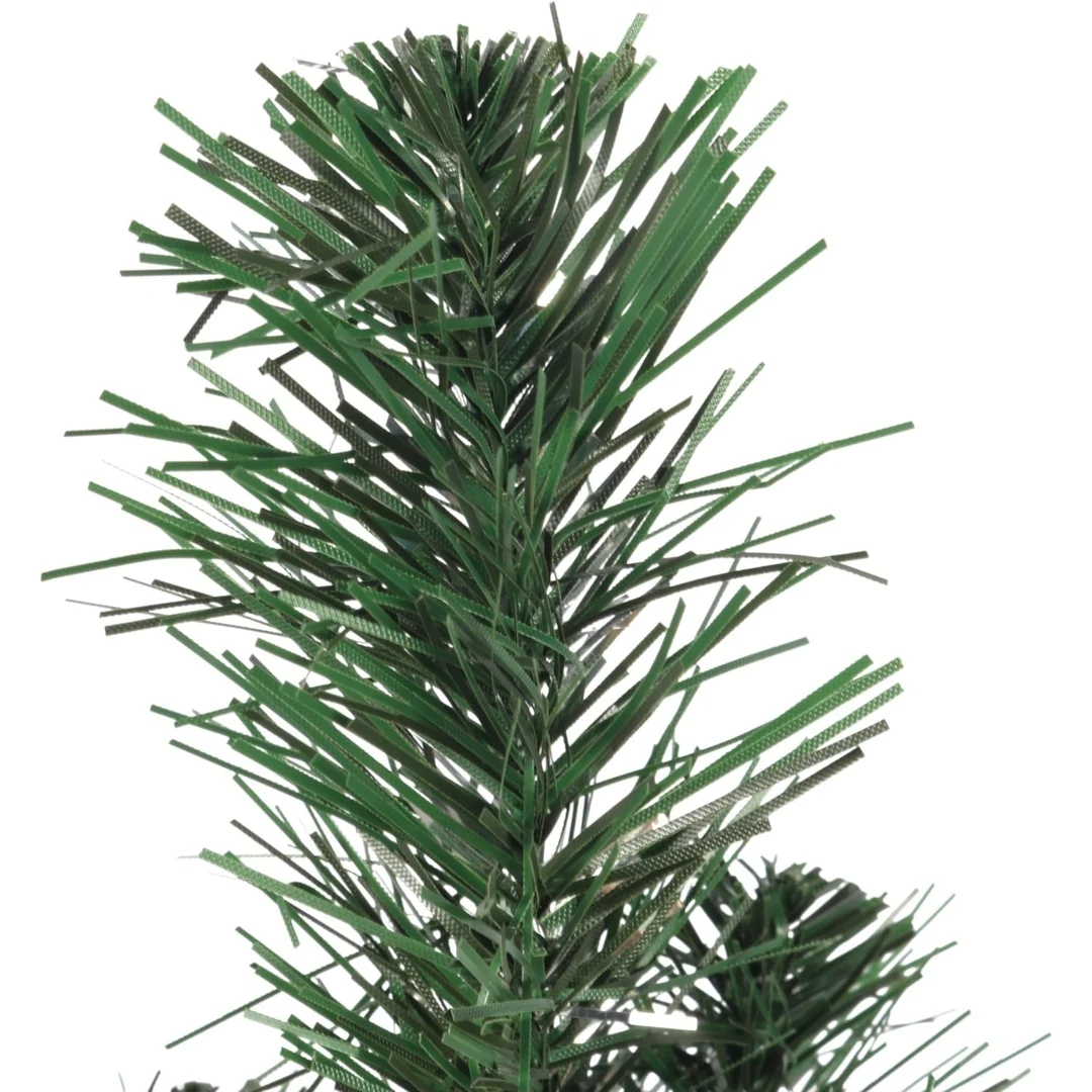 Choinka Sztuczna ZIELONO-SREBRNA 45 CM, Polskiego Producenta GOLIAT, Gotowa do Rozłożenia — zdjęcie 7