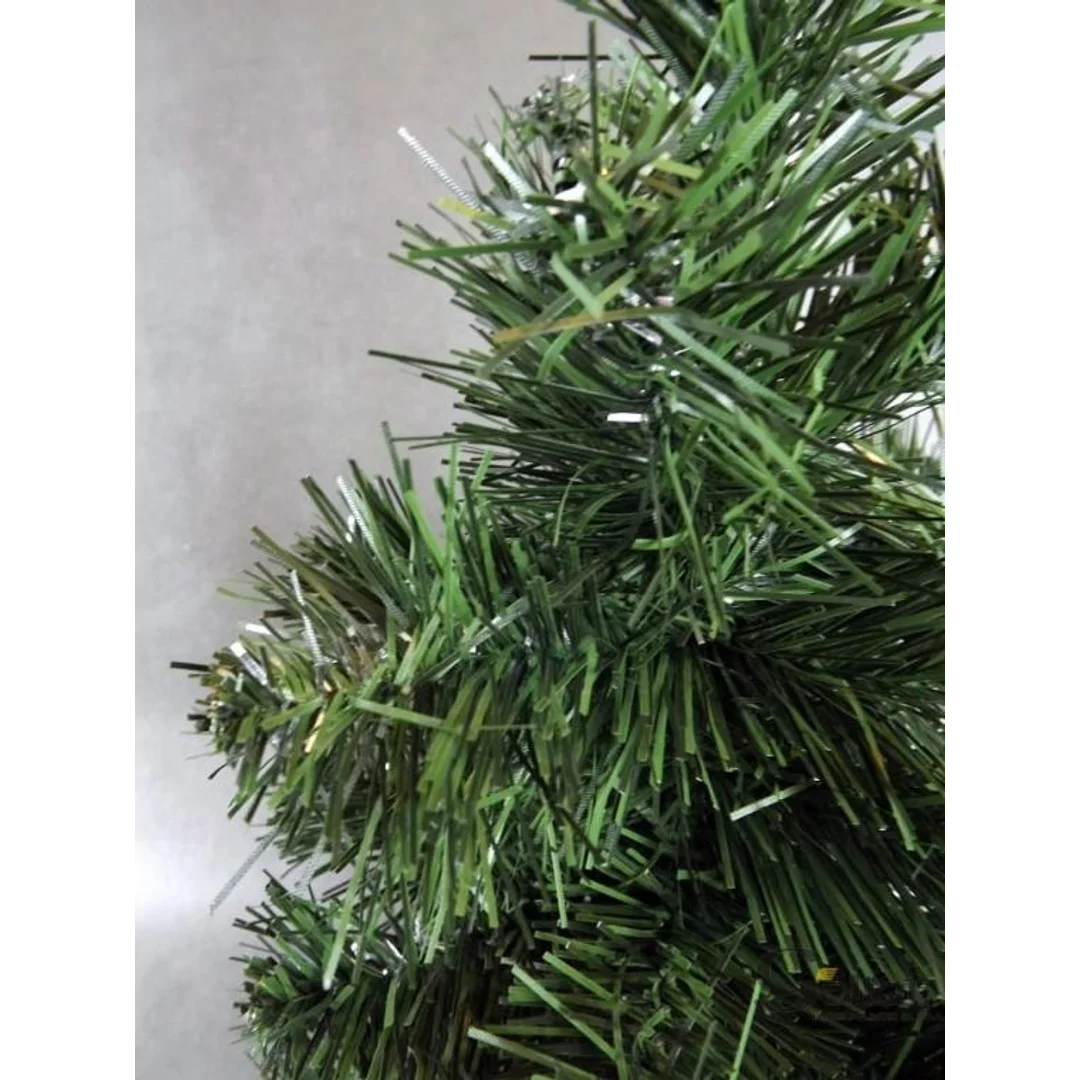 Choinka Sztuczna ZIELONO-SREBRNA 45 CM, Polskiego Producenta GOLIAT, Gotowa do Rozłożenia — zdjęcie 10
