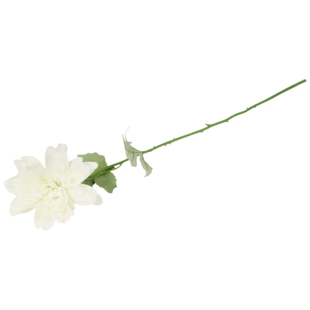 Dalia kwiat pojedynczy biały 70 cm — zdjęcie 4