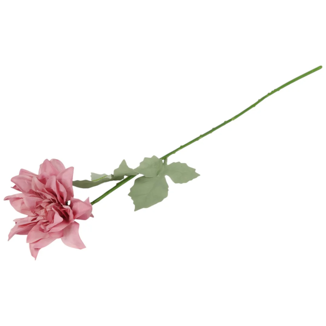 Dalia kwiat pojedynczy różowy 70 cm — zdjęcie 4
