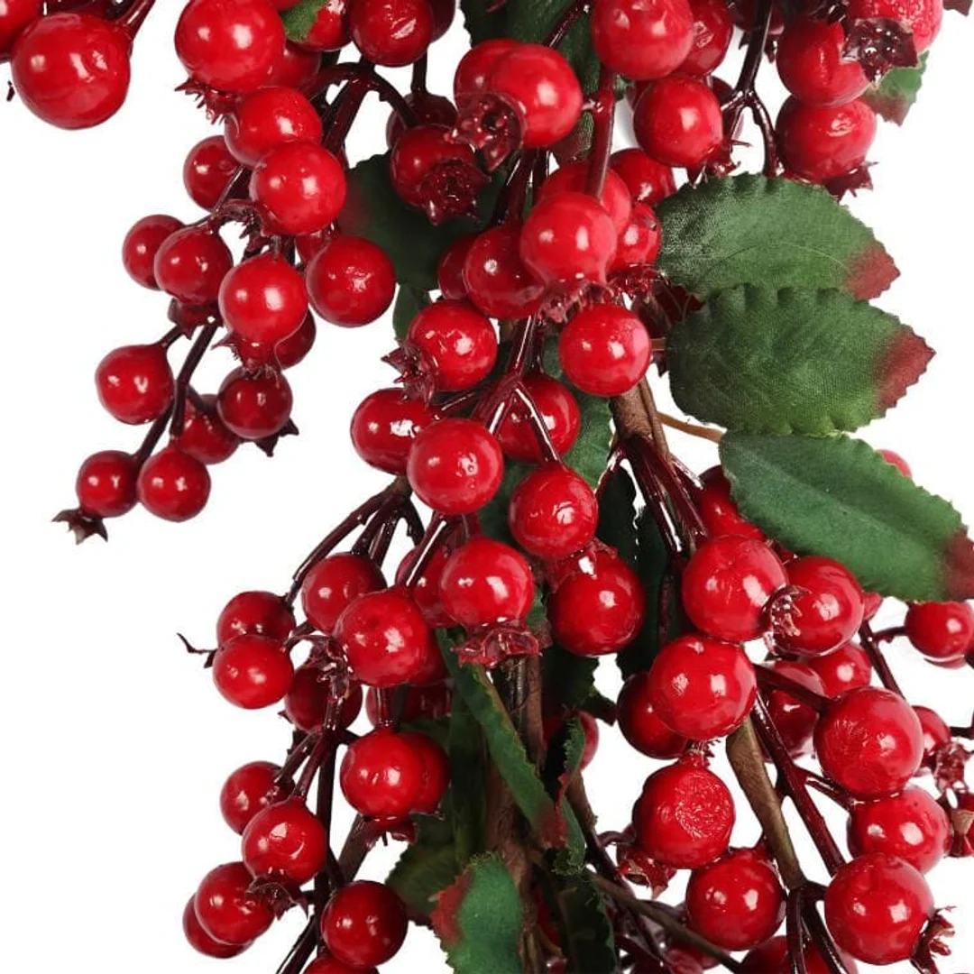 DEKORACJA Z JARZĘBINY DO ZAWIESZENIA 60 CM II — zdjęcie 2