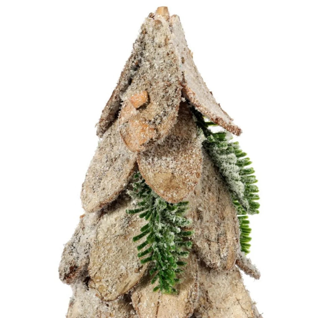 Drewniana Dekoracja Bożonarodzeniowa - Choinka 30 cm — zdjęcie 3