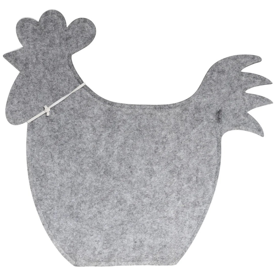 Figurka KURA filcowa dekoracja wiosenna na WIELKANOC 30cm — zdjęcie 4