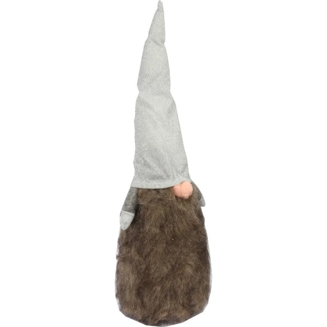 Figurka Skrzat w szarej czapie 50 cm, kolor brązowy — zdjęcie 2