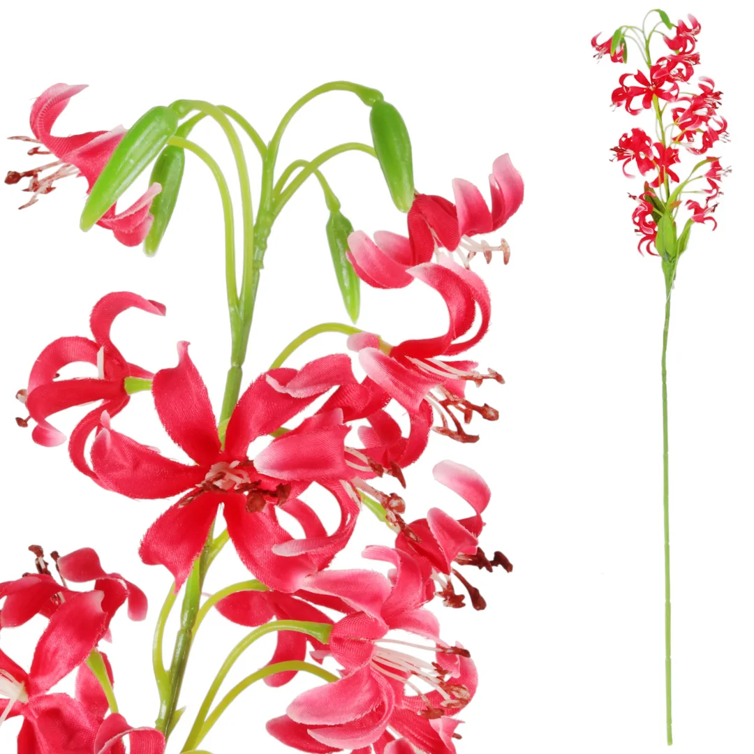 GAŁĄZKA DROBNEJ LILII w kolorze żółtym 85 cm — zdjęcie 16
