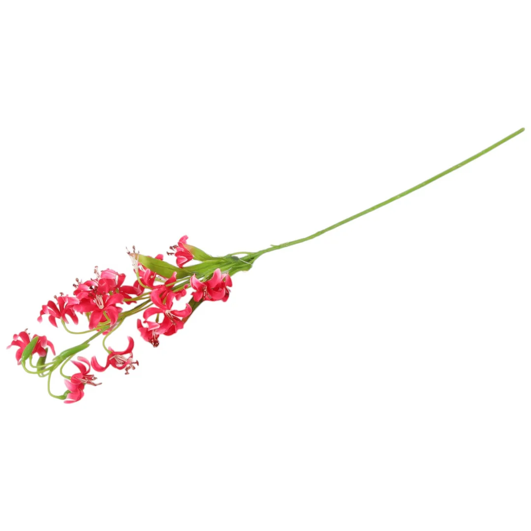 GAŁĄZKA DROBNEJ LILII w kolorze żółtym 85 cm — zdjęcie 19