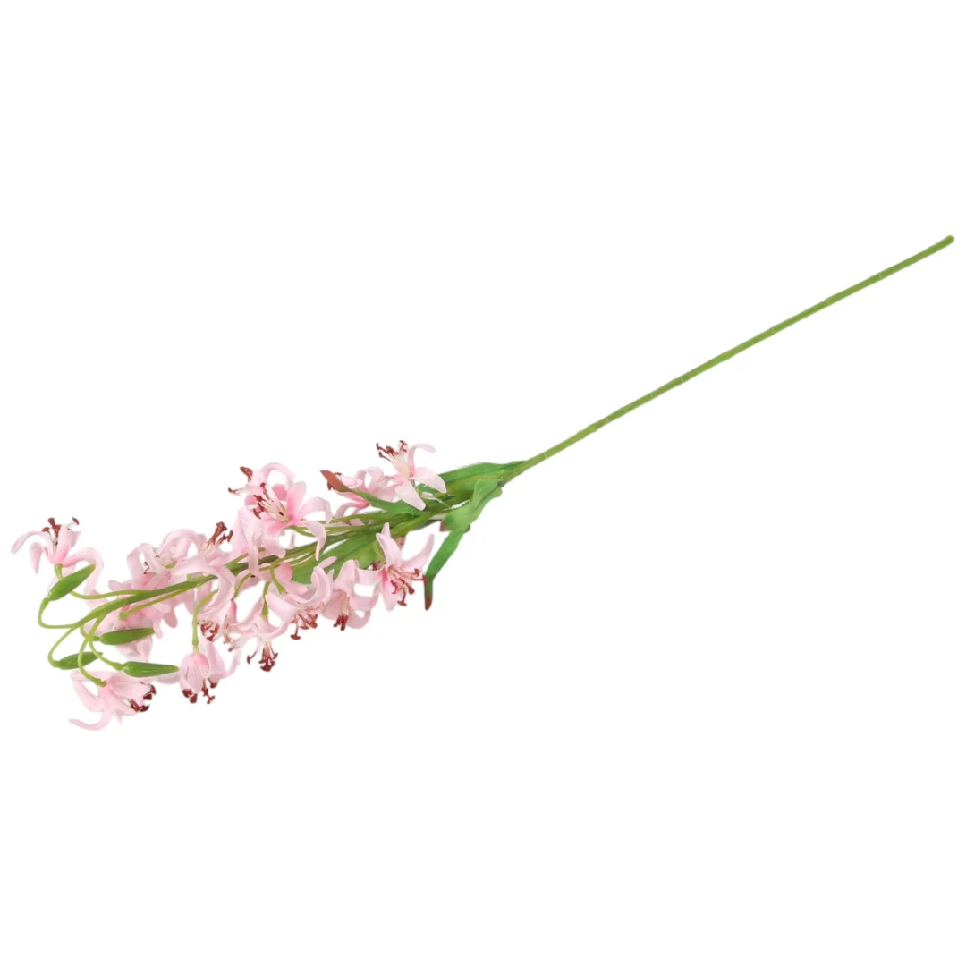 GAŁĄZKA DROBNEJ LILII w kolorze żółtym 85 cm — zdjęcie 29