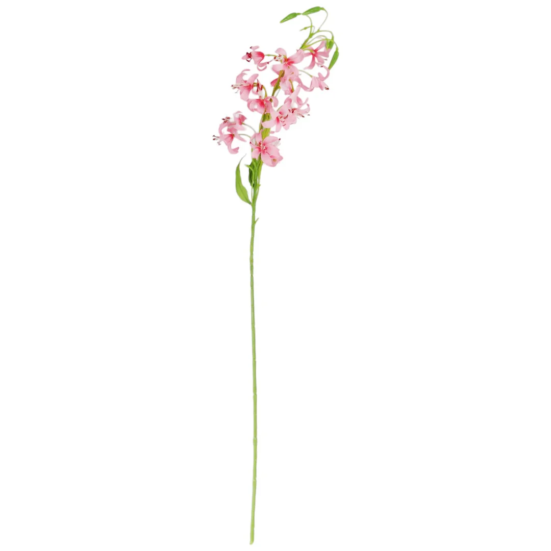 GAŁĄZKA DROBNEJ LILII w kolorze żółtym 85 cm — zdjęcie 7