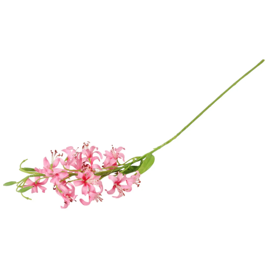 GAŁĄZKA DROBNEJ LILII w kolorze żółtym 85 cm — zdjęcie 9