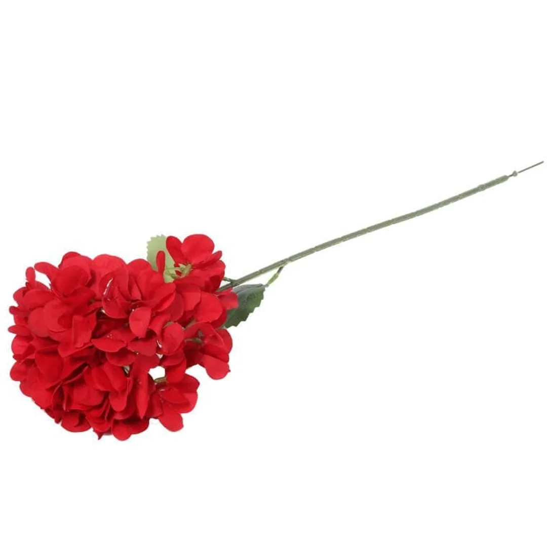 Gałązka HORTENSJI 68 CM BORDOWA — zdjęcie 3