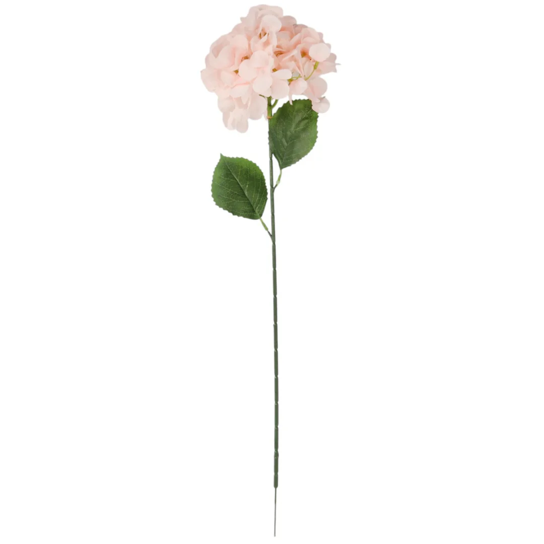 Gałązka HORTENSJI 68 CM jasno-różowa — zdjęcie 2