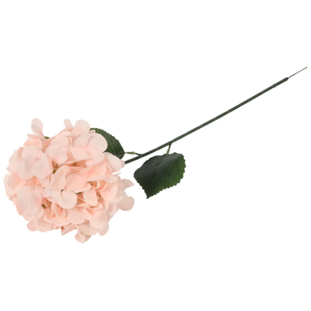 Gałązka HORTENSJI 68 CM jasno-różowa — zdjęcie 4