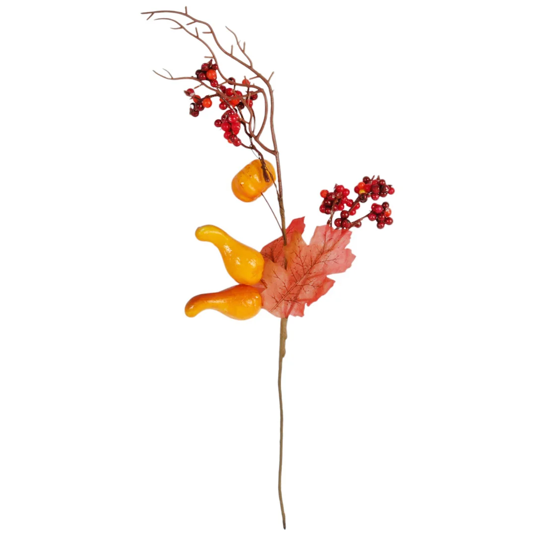 Gałązka jesienna z dyniami 44 cm — zdjęcie 2