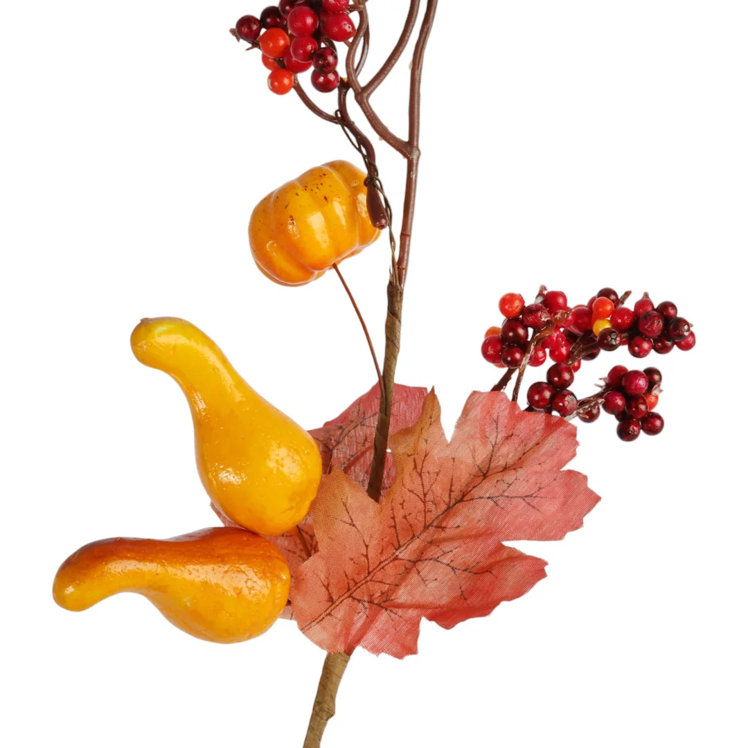 Gałązka jesienna z dyniami 44 cm — zdjęcie 3